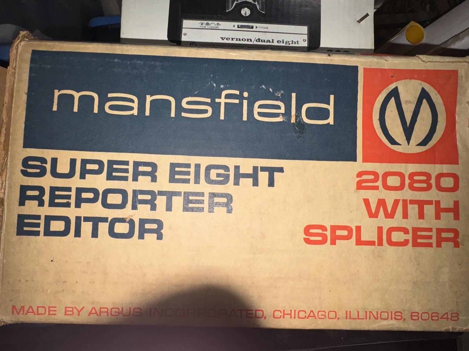 8MM Mansfield Super 8mm Reporter Editor