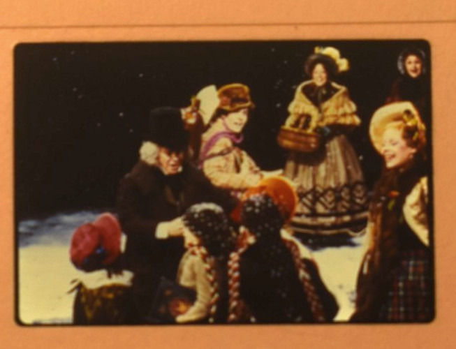 A Christmas Carol- 1984 Film Publicity Promotion 35mm Slide George C. Scott