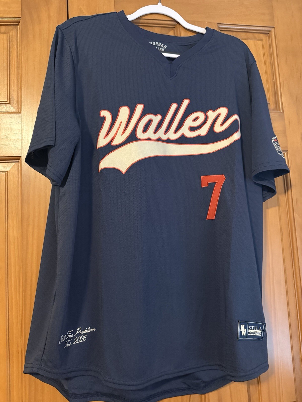 Morgan Wallen 2026 “Still The Problem’ Tour Baseball Jersey XL Official