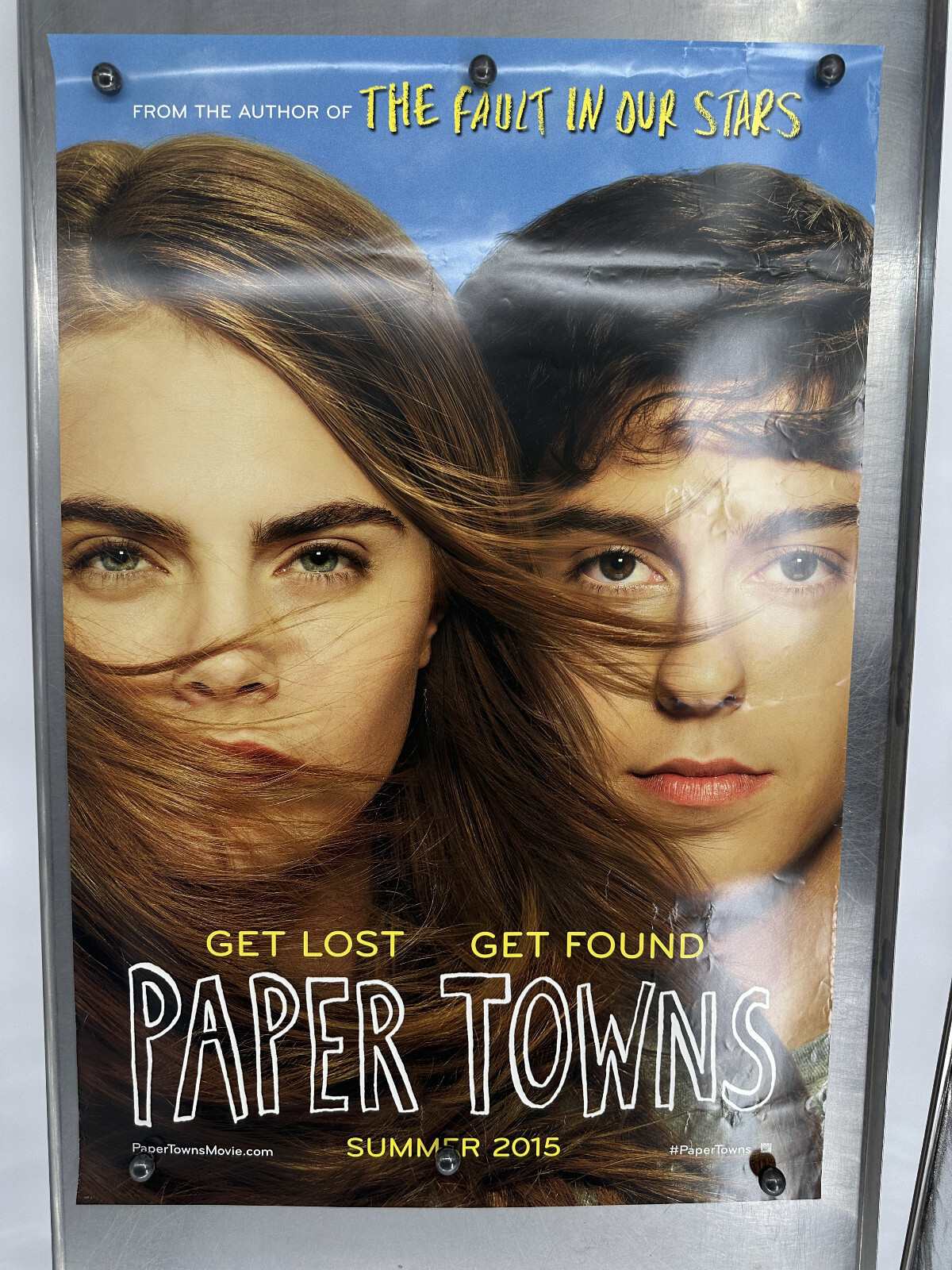 Paper Towns Advance Movie Poster 27×40