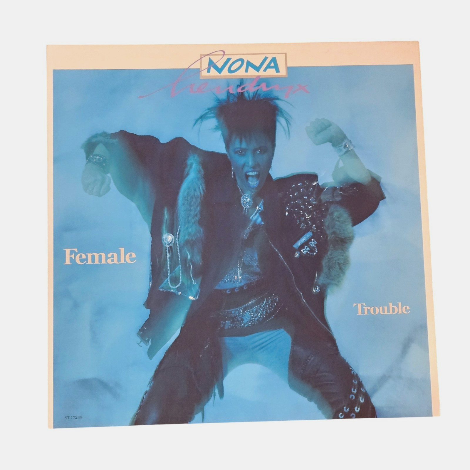 Nona Hendryx Female Trouble 1987 Promo Poster 12×12 Double Sided EMI America