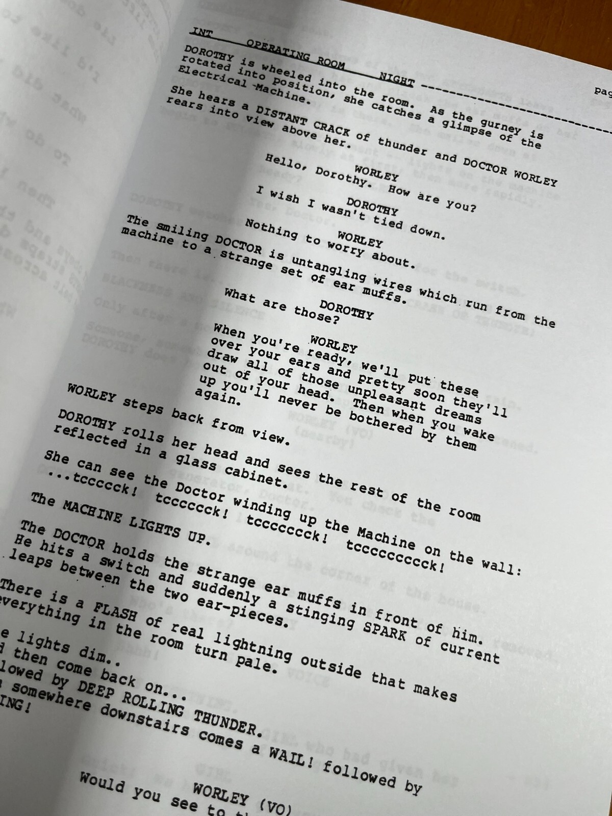 Return to Oz Script Signed- Autograph Reprints- Wizard of Oz Sequel