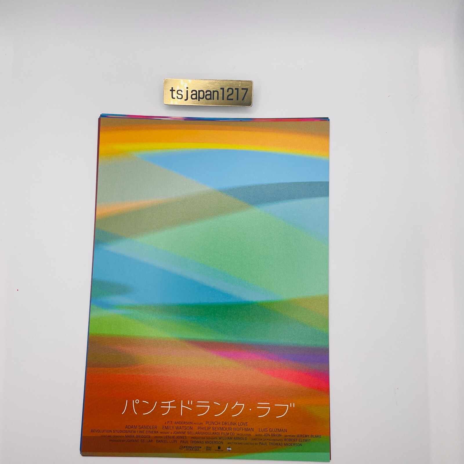 Punch Drunk Love 2002 Chirashi Movie posters flyers B5 set of 9 Adam Sandler
