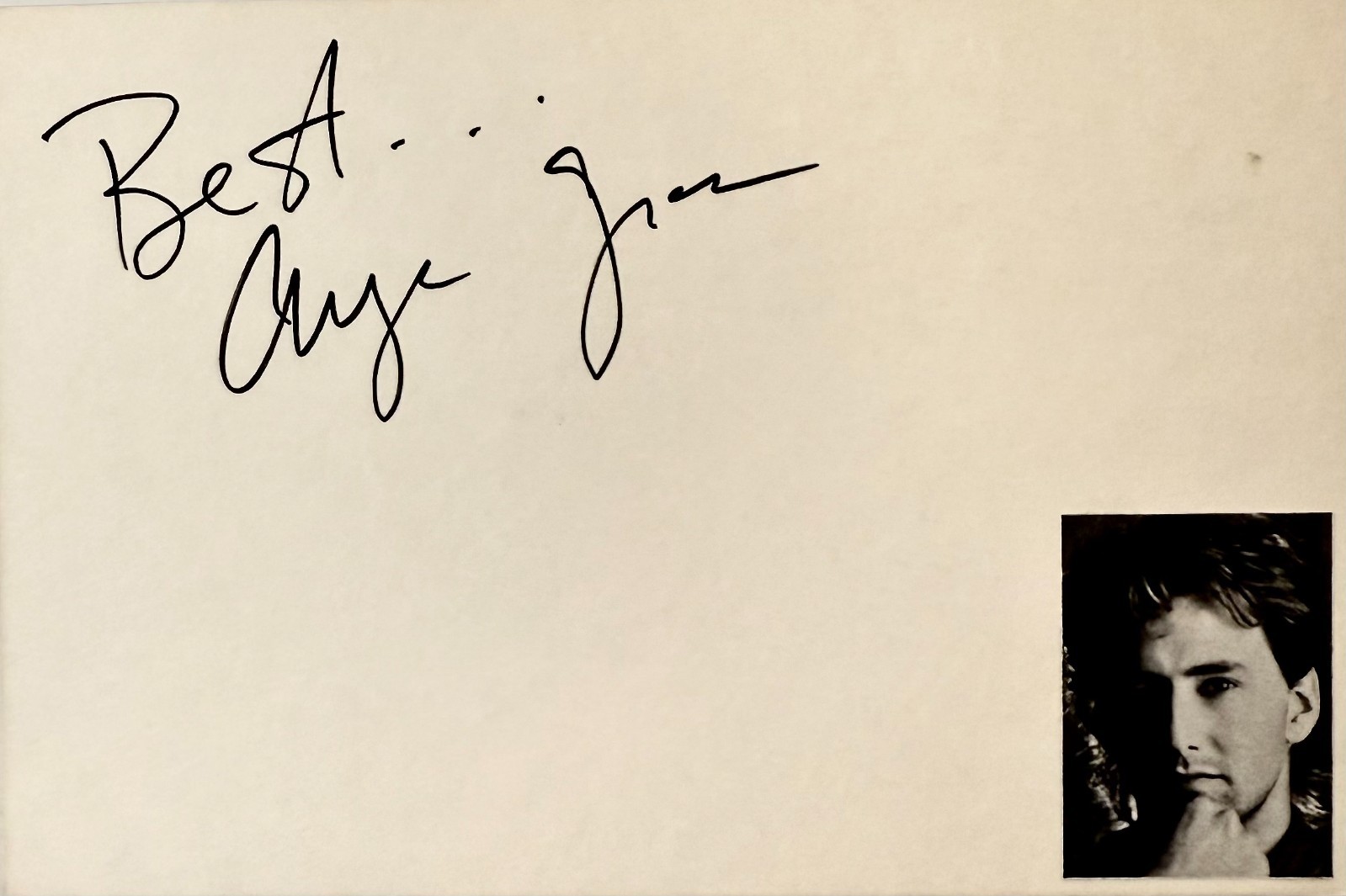 ARYE GROSS Autographed Signed 4×6 INDEX CARD ELLEN Better Call Saul The Rookie