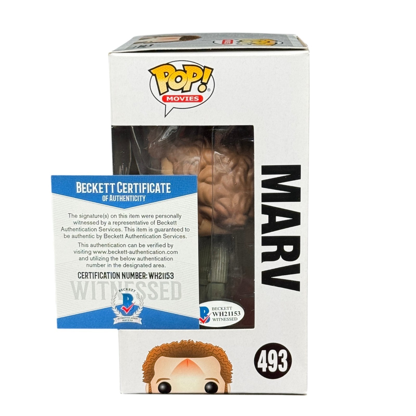 Daniel Stern Signed “Marv” Home Alone Funko Pop 493 Autograph Beckett BAS COA