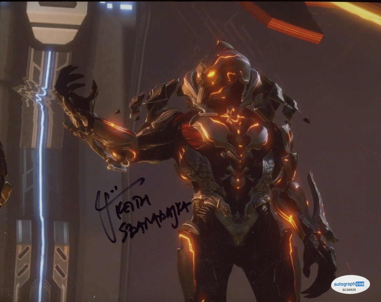 Keith Szarabajka signed autographed 8×10 Photo Halo 4 Didact Voice Actor ACOA