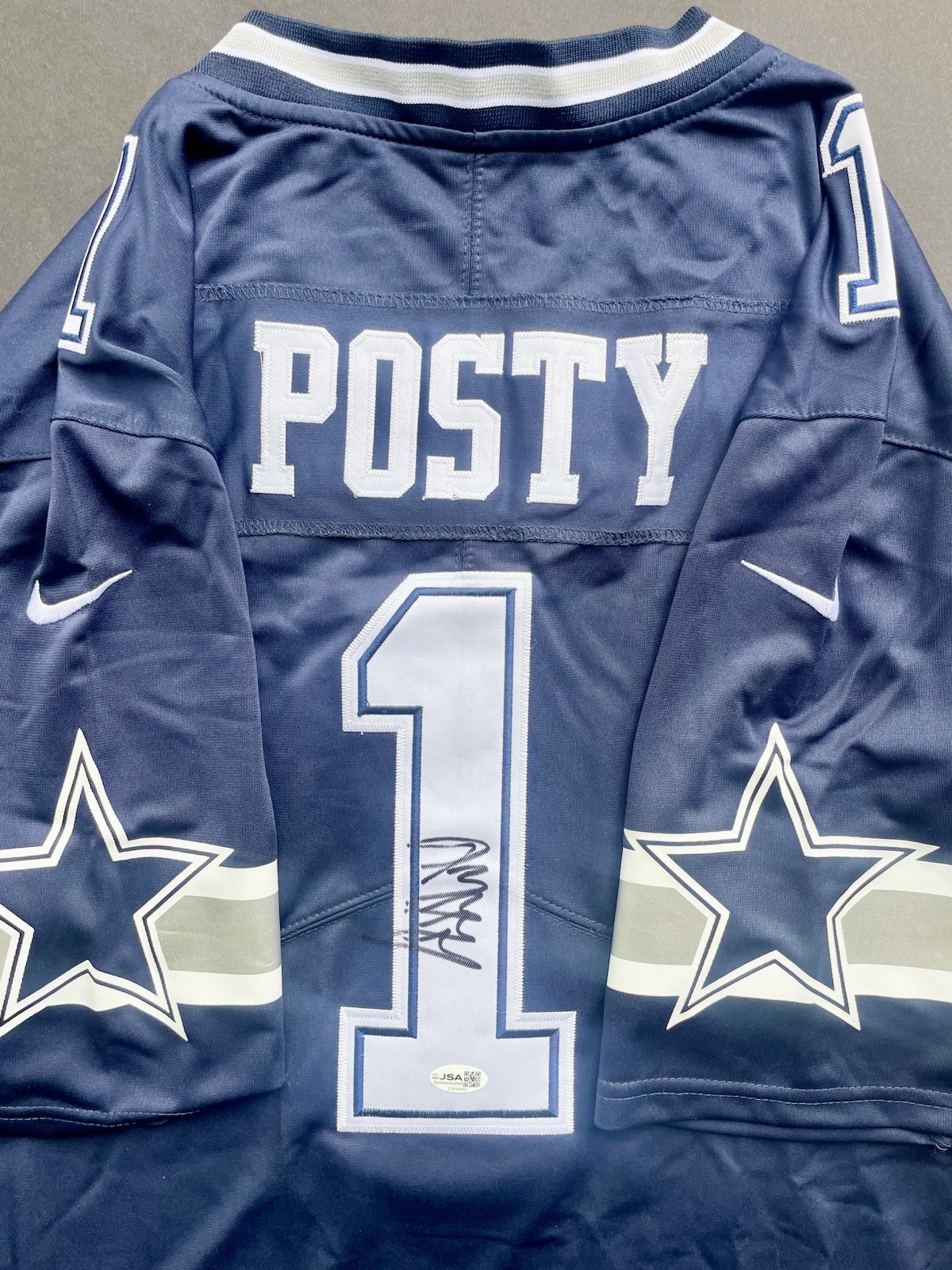 Post Malone Signed Autographed Dallas Cowboys Jersey Posty JSA Coa