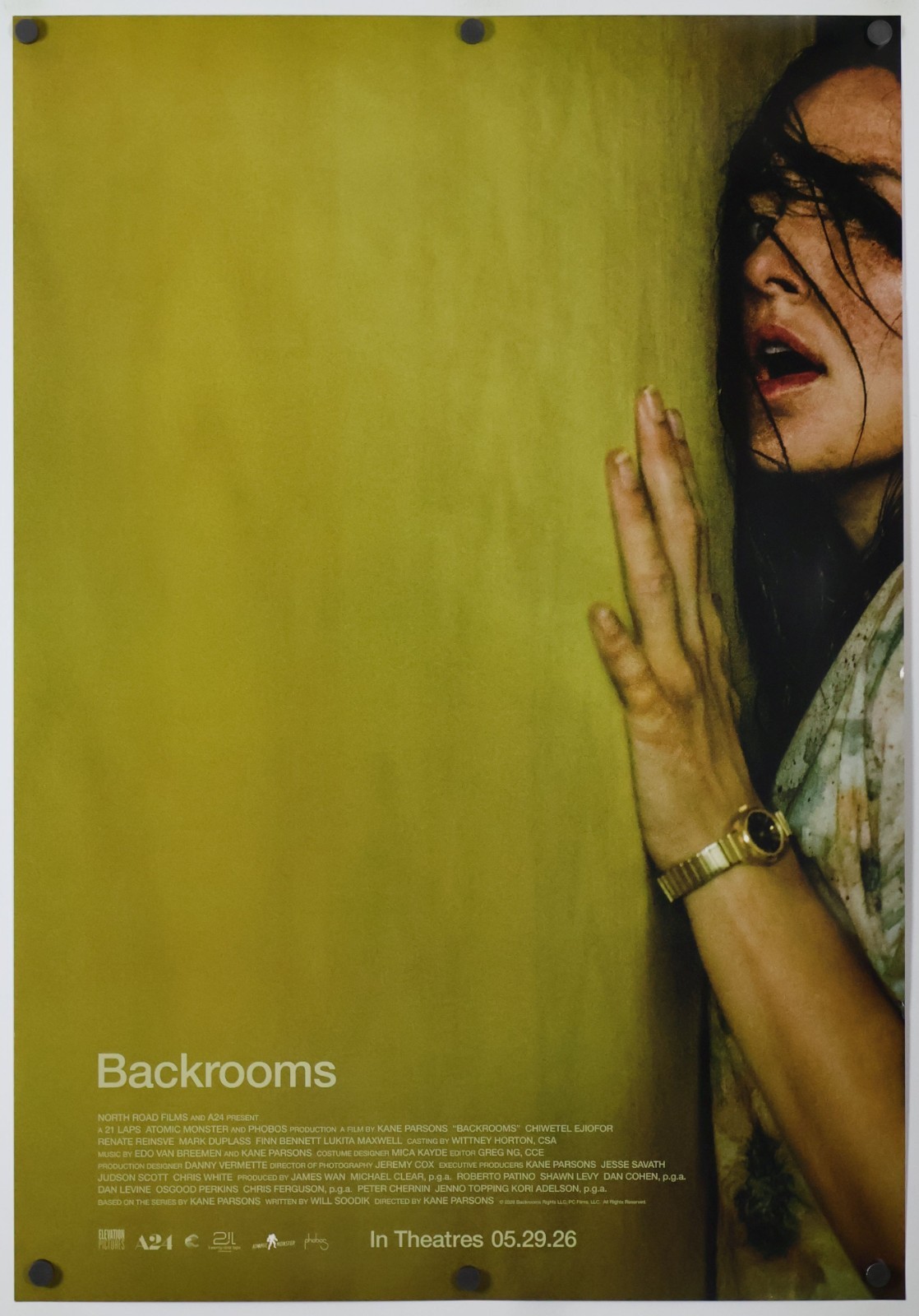 Backrooms – original movie poster 27×39 2026 – Style B – Horror
