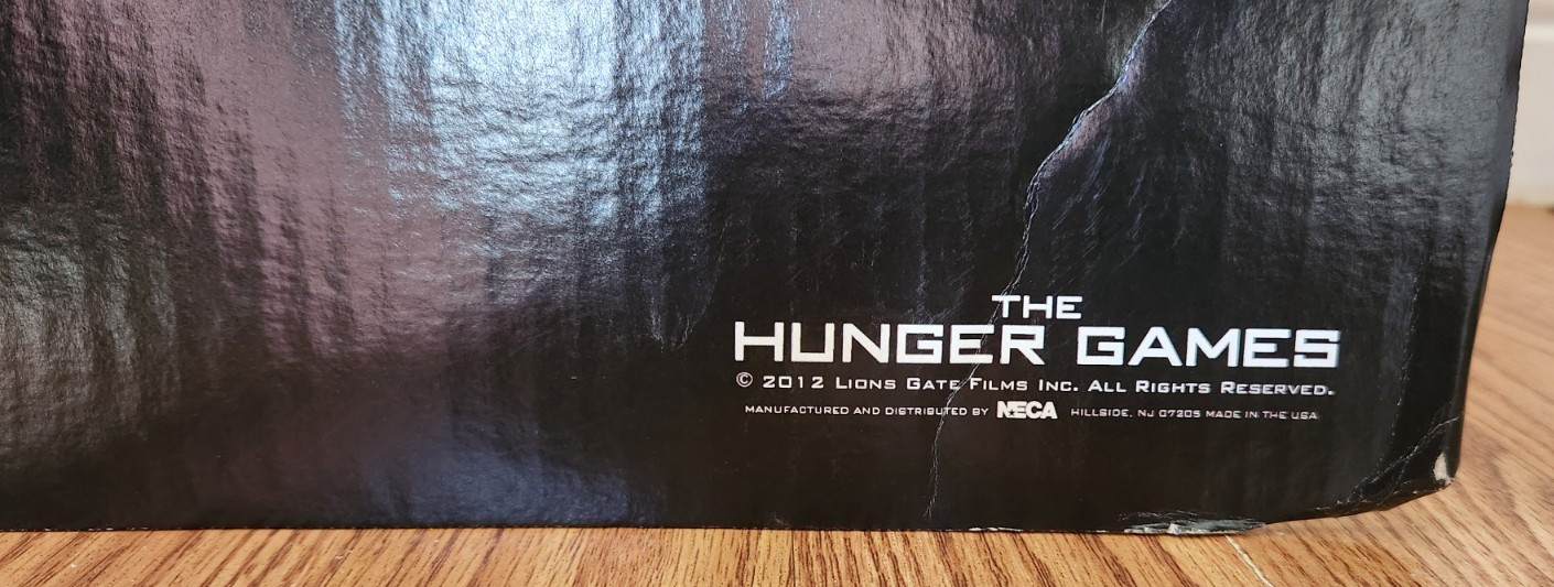 2012 NECA The Hunger Games Katniss Everdeen Jennifer Lawrence Cardboard Standee