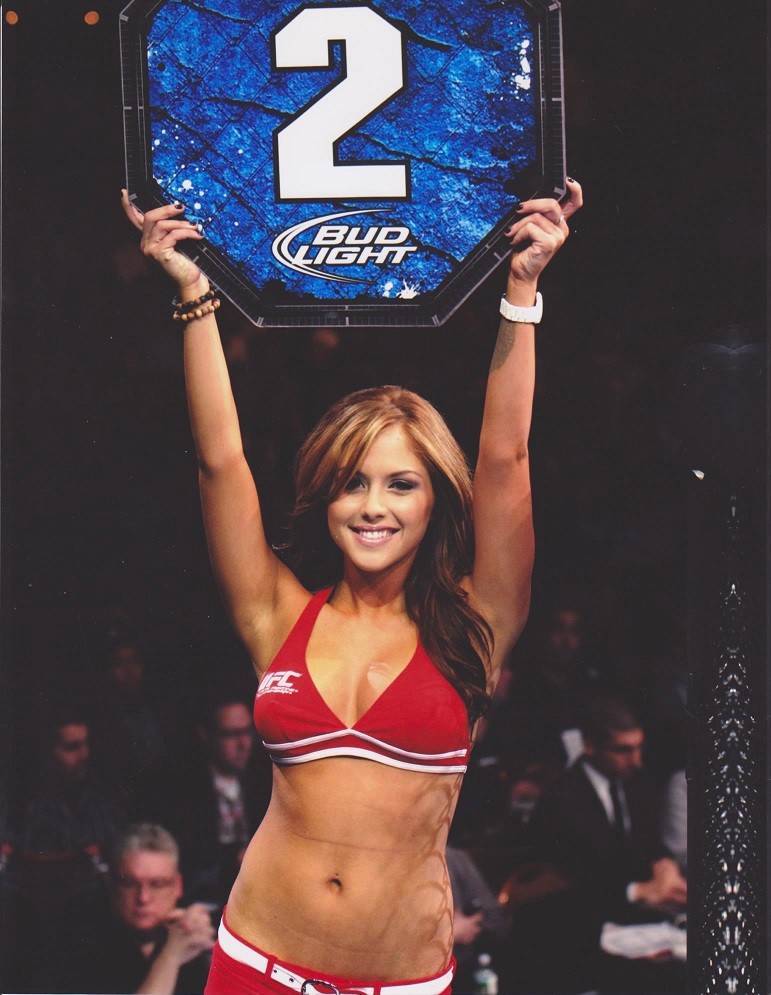 UFC Ring Girl BRITTNEY PALMER Photograph 11×14 Photo PLAYBOY Pose 1