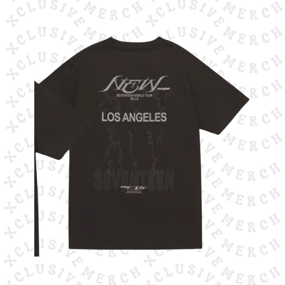 SEVENTEEN: Say The Name Tour Merch — OFFICIAL LA T Shirt – M L XL Available