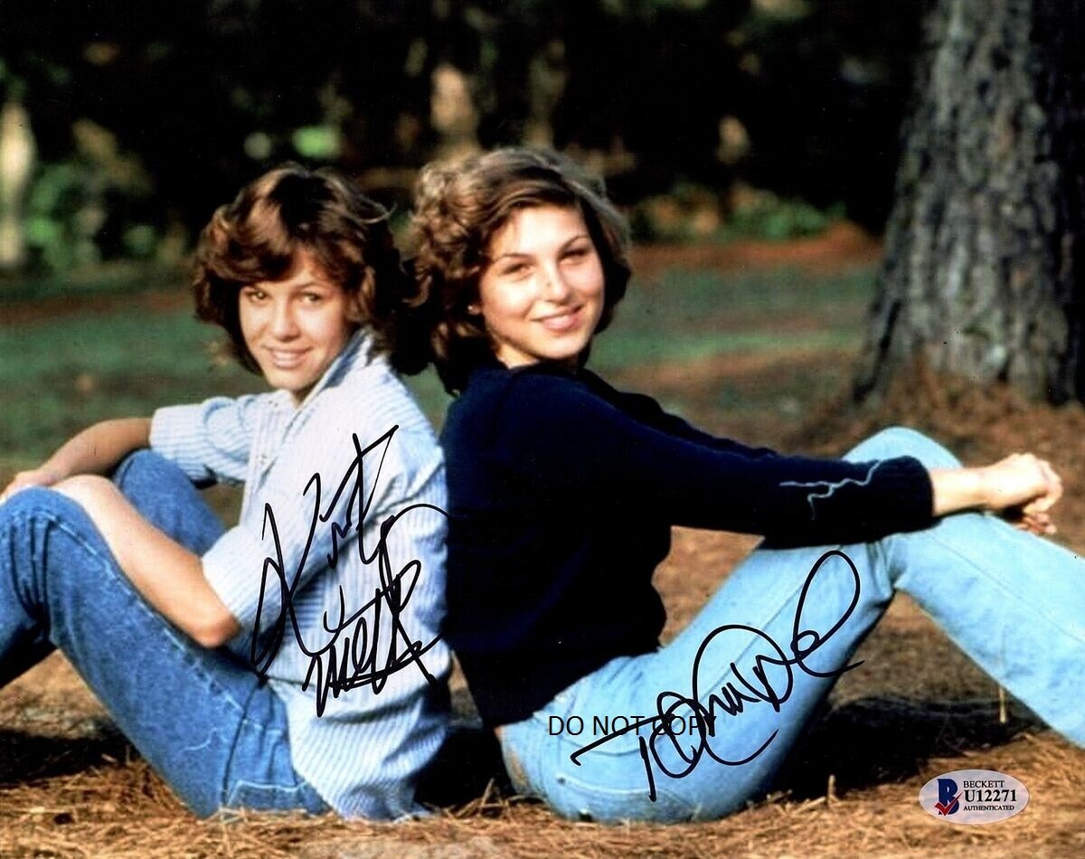 TATUM O’NEAL & KRISTY McNICHOL – LITTLE DARLINGS 8×10 Signed reprint Photo #2 !!