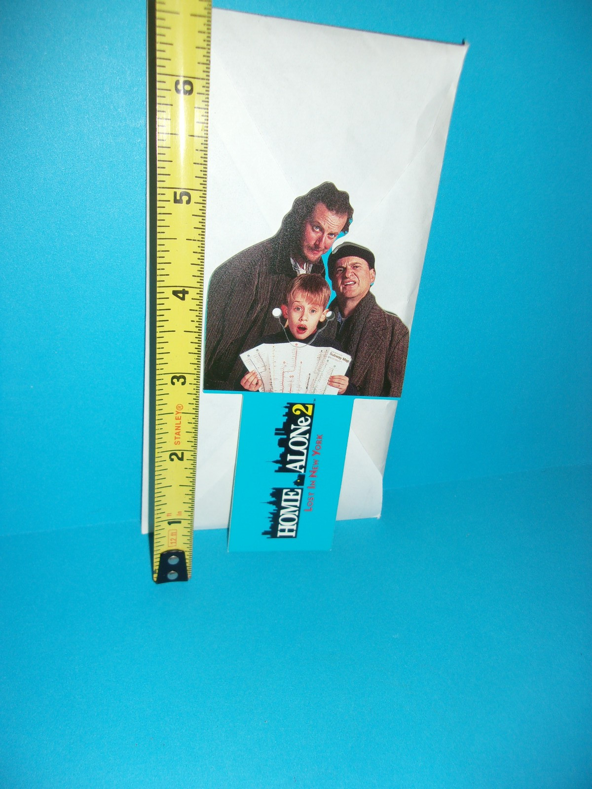 Rare 1992 Home Alone 2 Lost In NY Promo Bookmark HTF