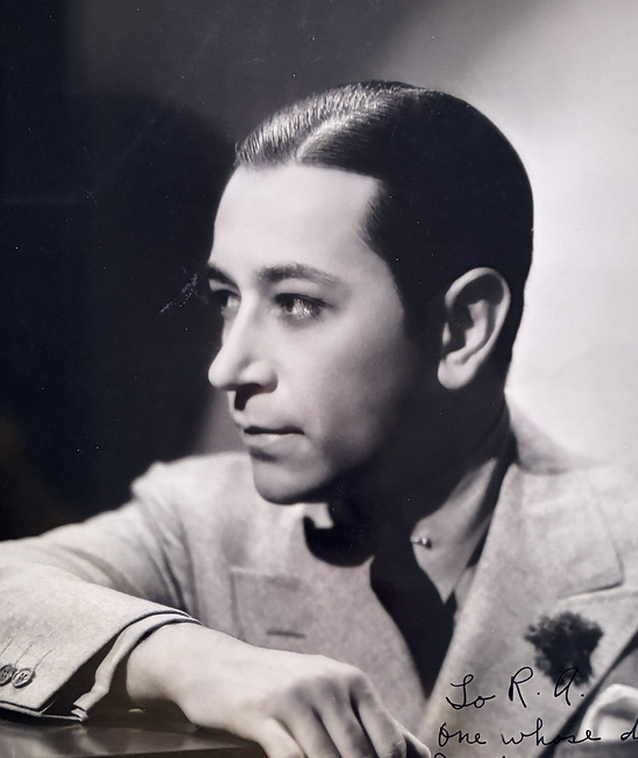Fantastic George Raft Signed Inscribed 10×13 Photo to Director Raoul Walsh 1933