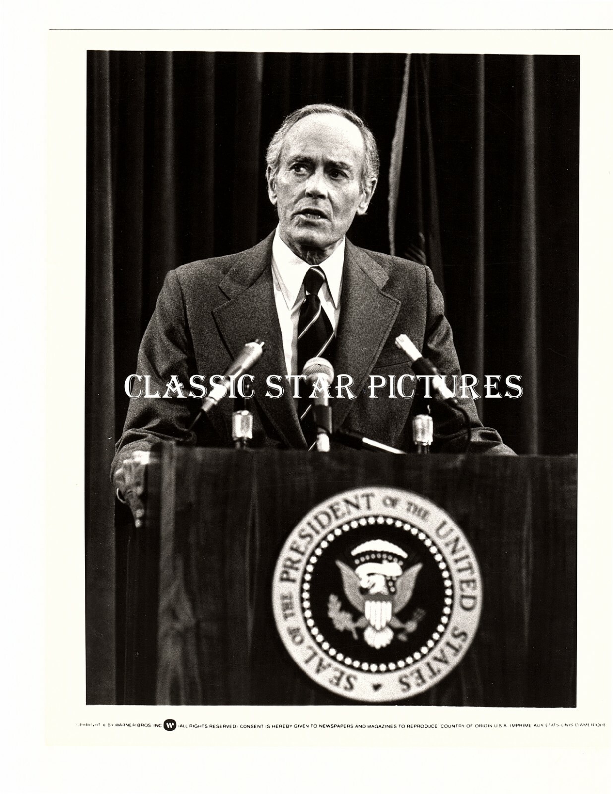 R1181 Henry Fonda Meteor (1979) 8 x 10 vintage photograph