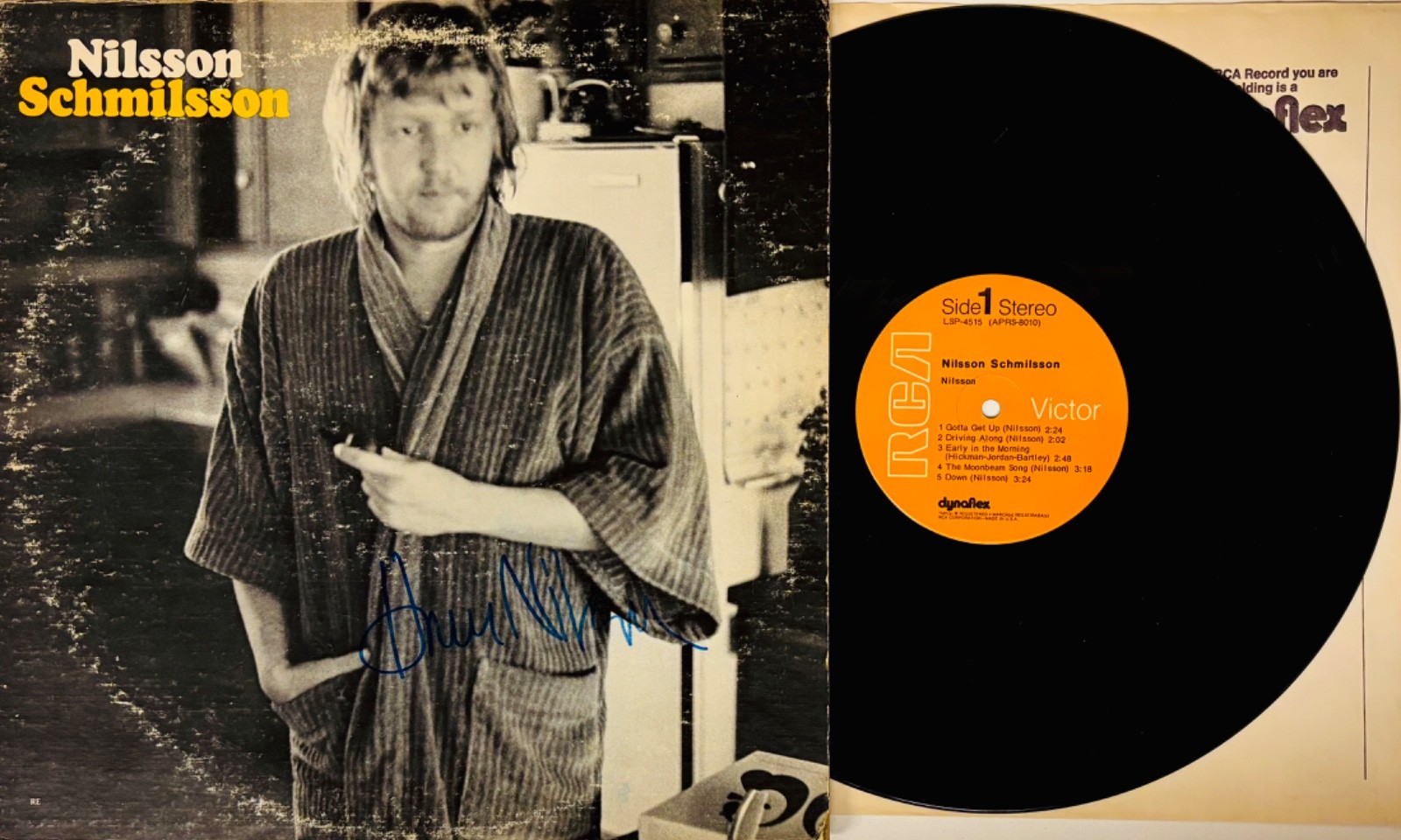NILSSON Signed “NILSSON SCHMILSSON” Album • RCA VICTOR #LSP-4515 • Coconut