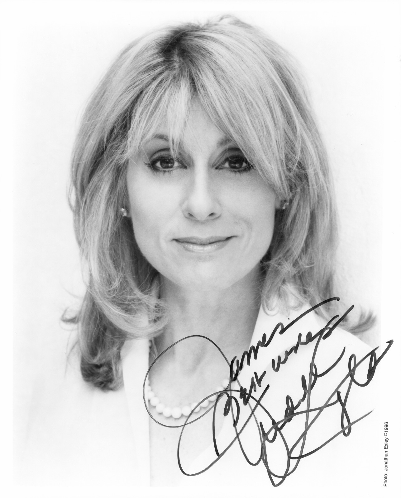 Judith Light Signed 8×10 Photo – Who’s the Boss?, One Life to Live, Ugly Betty