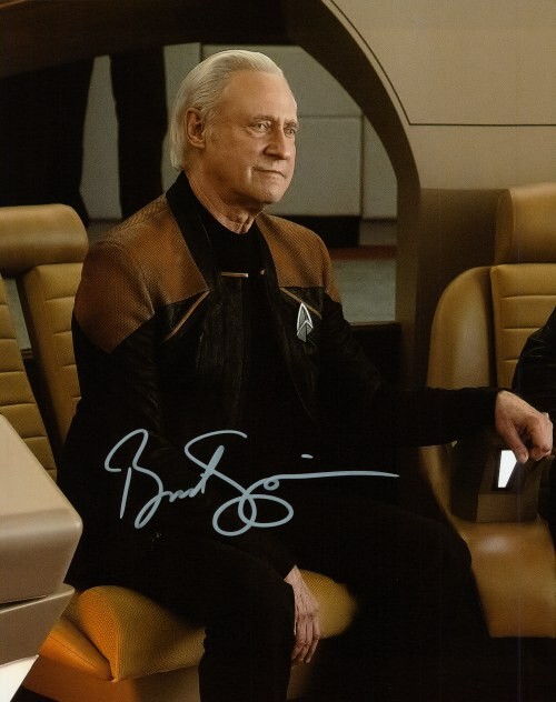 Brent Spiner Autographed Original 8×10 Photo LOA TTM