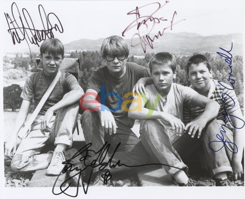 Stand By Me cast signed 8×10 Phoenix, Wheaton, Feldman, O’Connell reprint