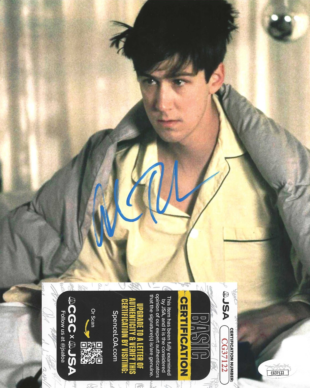 Alan Ruck Signed 8×10 Photo w/ JSA COA #CG37122 Ferris Bueller’s Day Off Cameron
