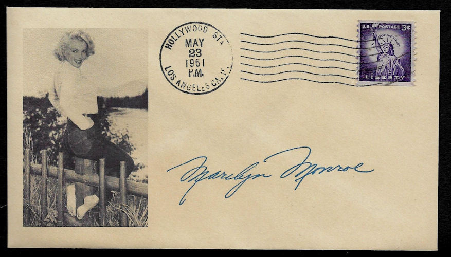 1960s Marilyn Monroe Featured On Limited Edition Collector’s Envelope *OP376
