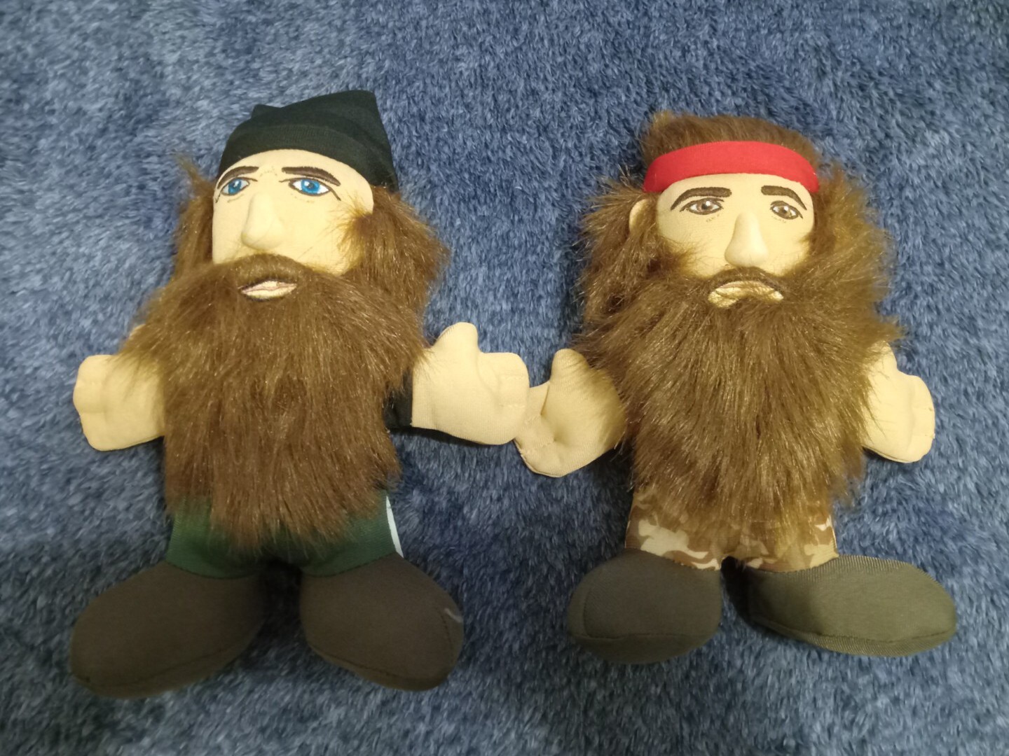 Duck Dynasty talking plush – Willie & Jase Robertson – 8″ A&E #FREE SHIPPING #