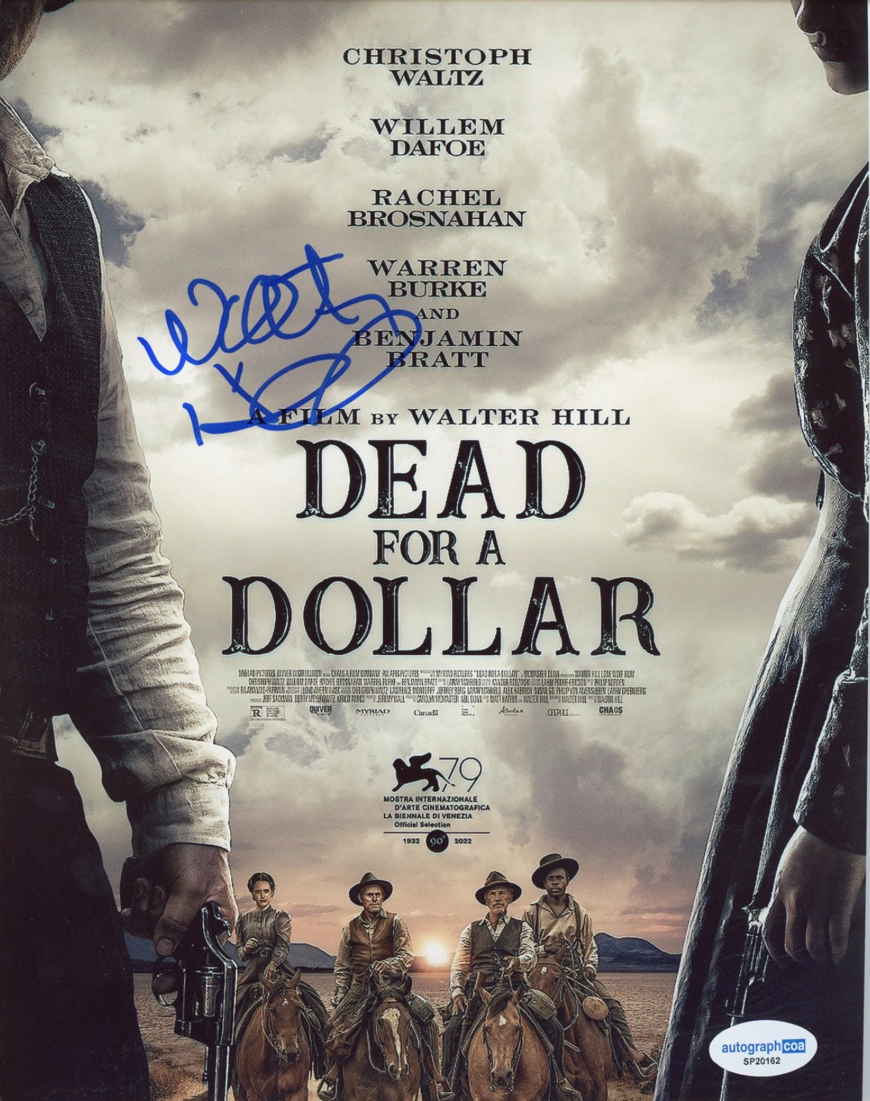 Walter Hill Signed “Dead For A Dollar” Autograph 8×10 Photo Director ACOA COA