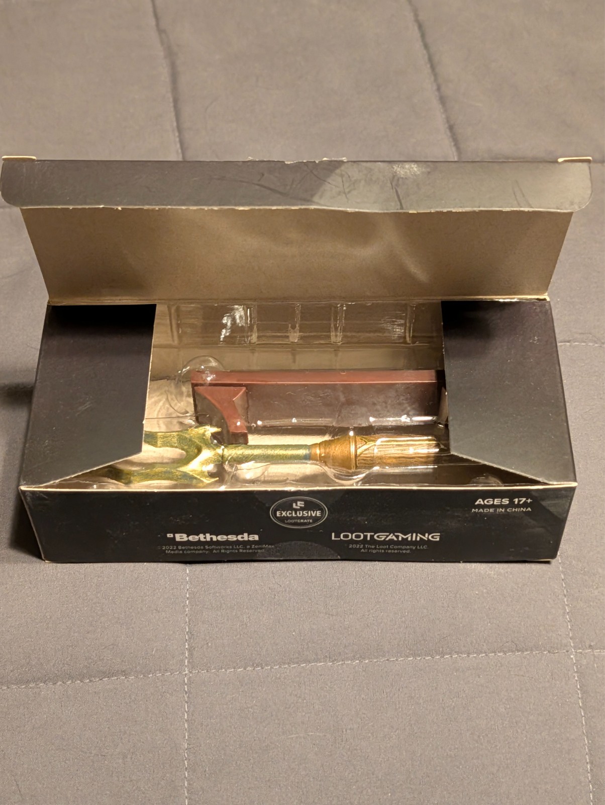 The Elder Scrolls Fork Of Horripilation Replica Loot Gaming Crate Bethesda