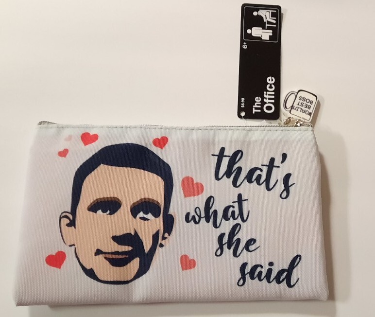 The Office Michael Scott “THAT’S WHAT SHE SAID” Pencil Make-Up Case Zipper Pouch