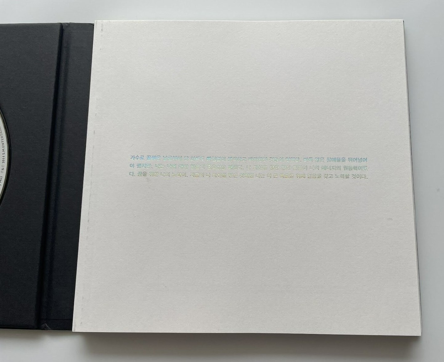 SHINee TAEMIN ACE Black ver. Official CD Photocard Set / 1st Mini Album 2014