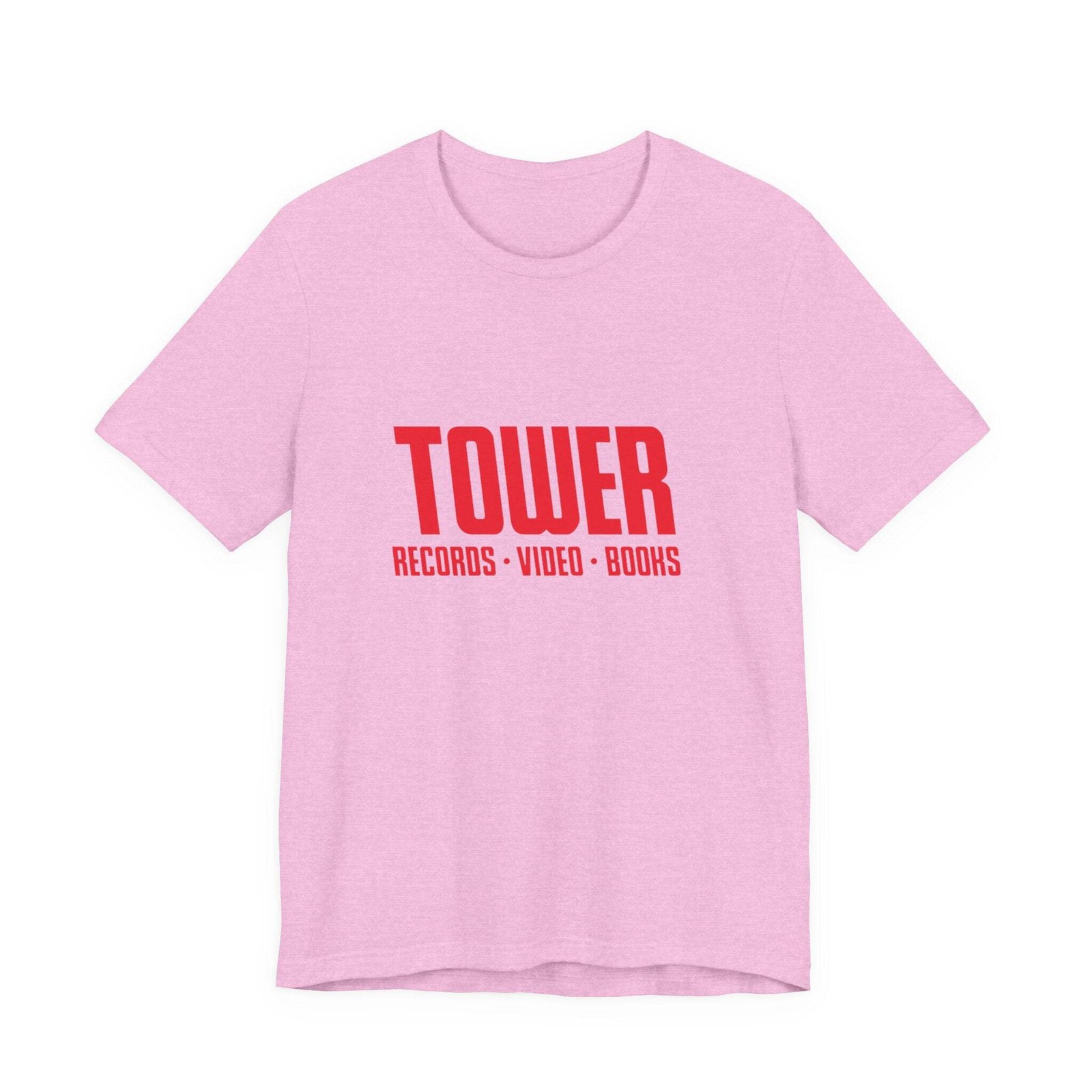 Vintage Tower Records Logo Unisex Jersey Short Sleeve T-Shirt