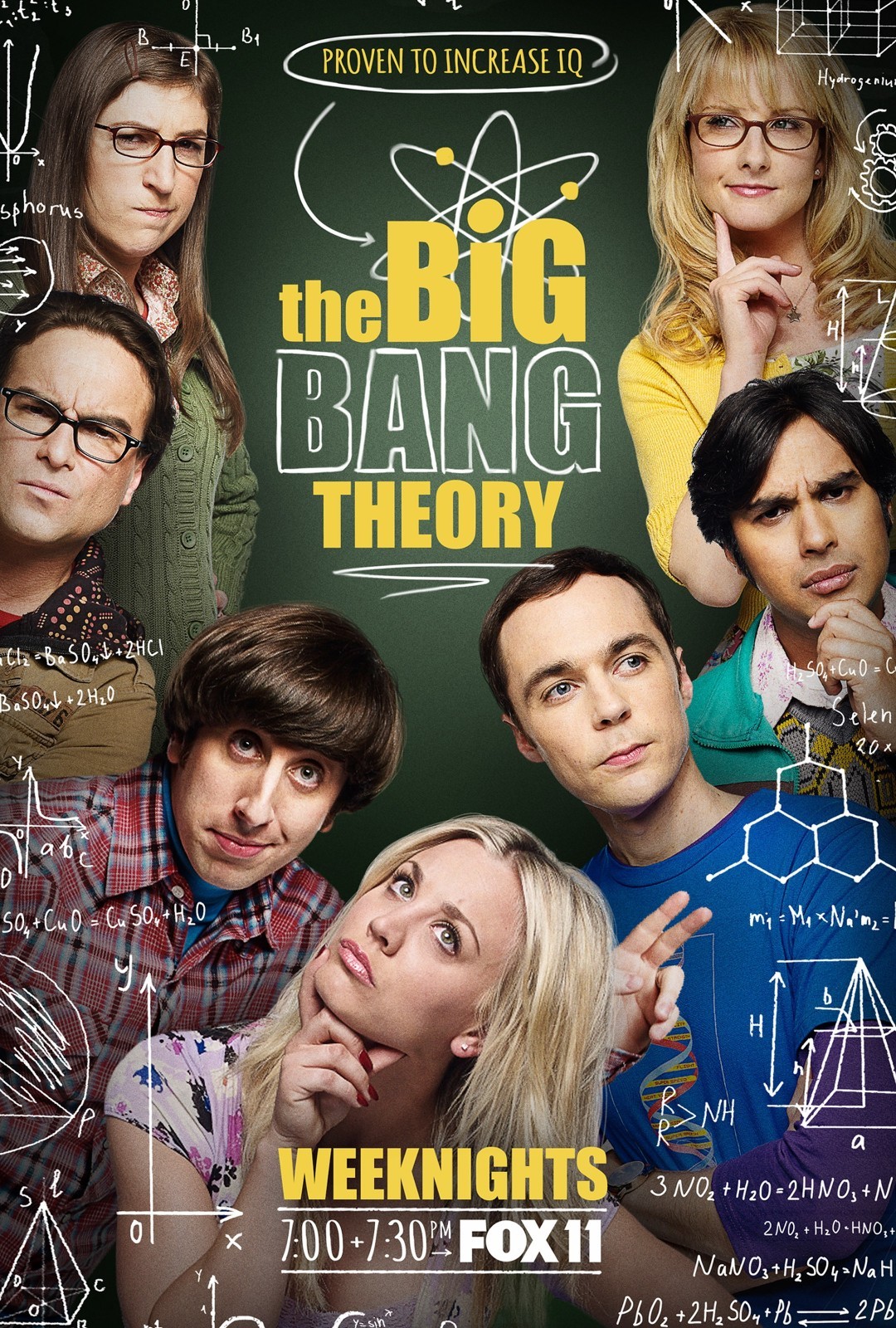 The Big Bang Theory poster (e) – 11 x 17 inches – Jim Parsons