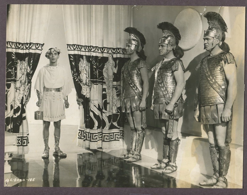 Eddie Cantor 1933 Roman Scandals Original Photo Centurion Guards J6632