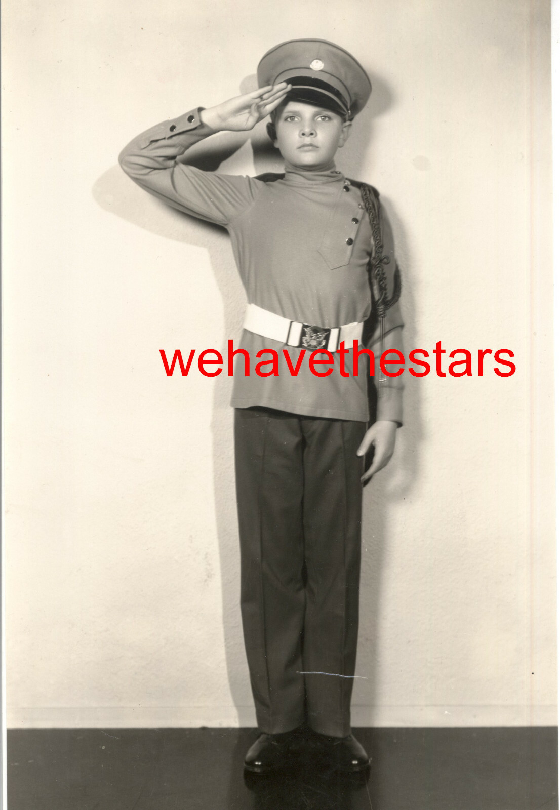 Vintage Leon Janney CHILD STAR 30s Publicity Portrait
