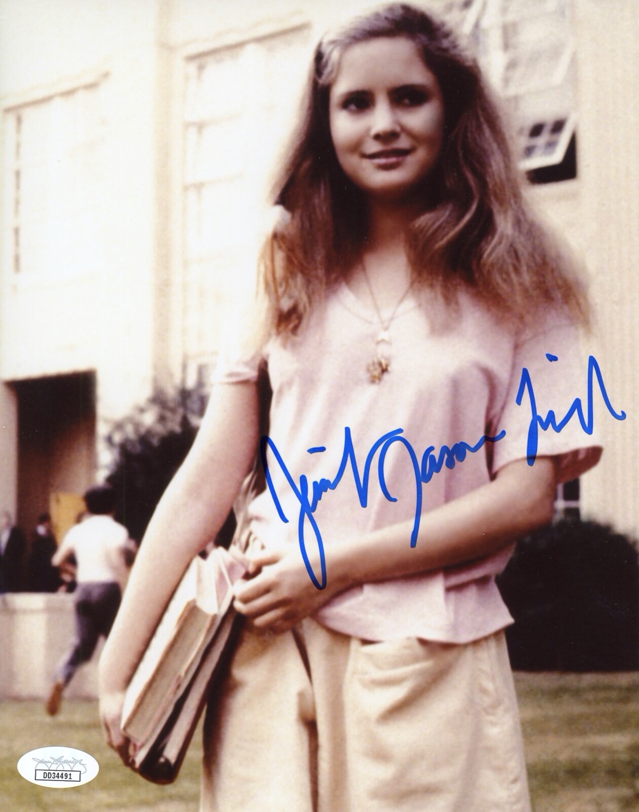 JENNIFER JASON LEIGH Auth Hand-Signed – “FAST TIMES” – 8×10 Photo (JSA COA) ~
