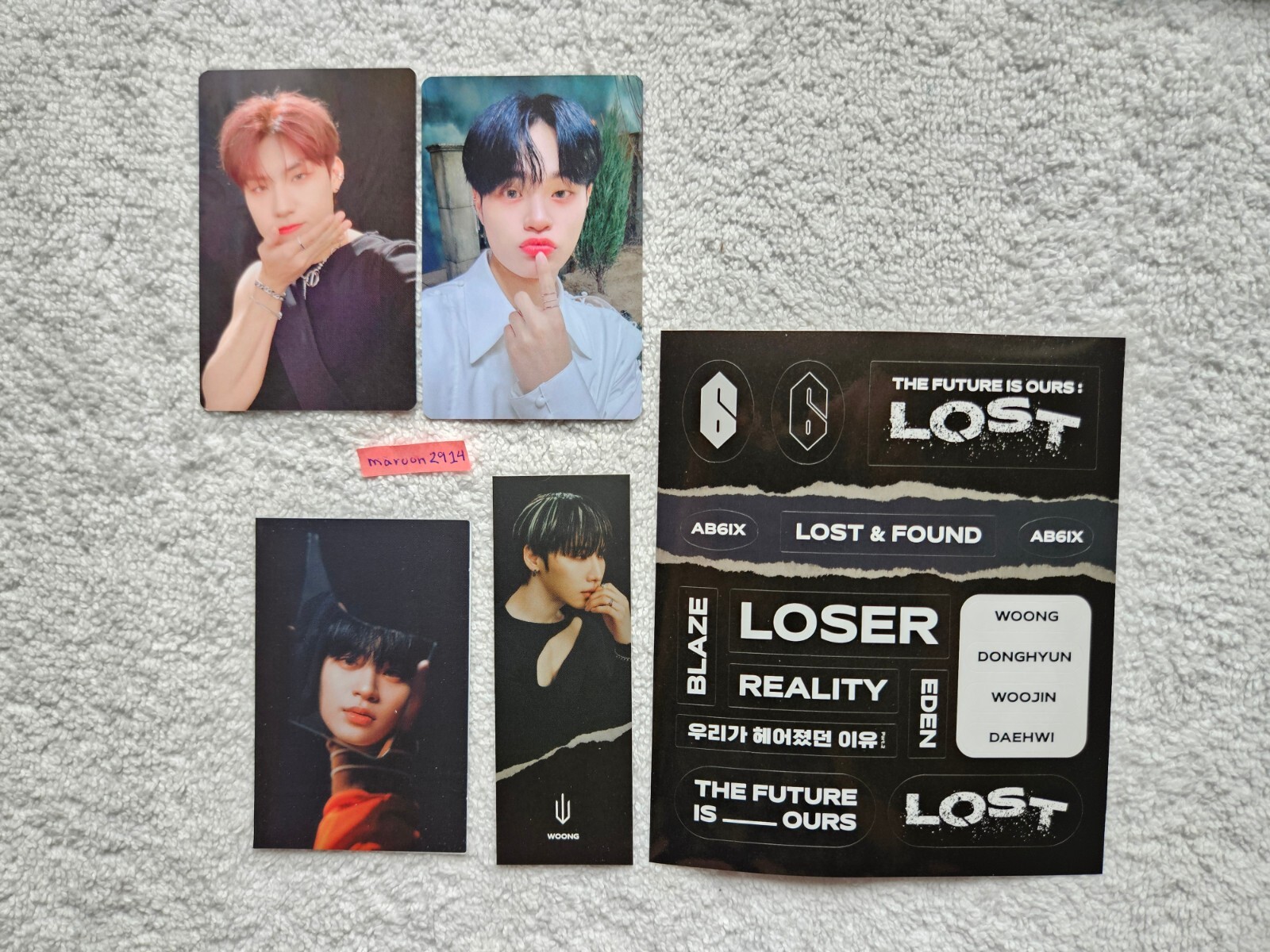 AB6IX The Future Is Ours Lost Signed Promo Album Autographed [US SELLER]