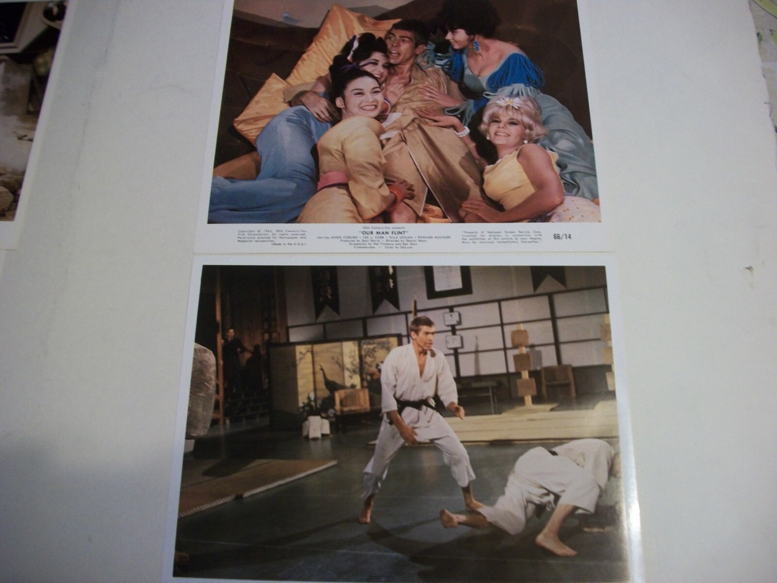 Our Man Flint 8 x 10 lobby card set of 12 1966