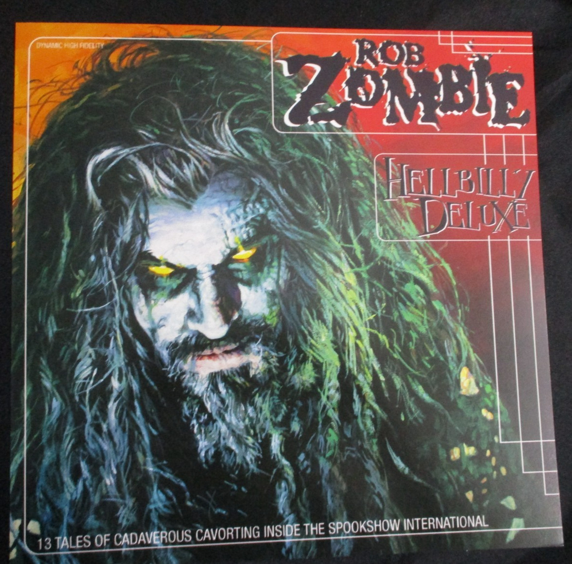 Rob Zombie FLAT POSTER Hellbilly Deluxe 12×12 1998 Prono Original