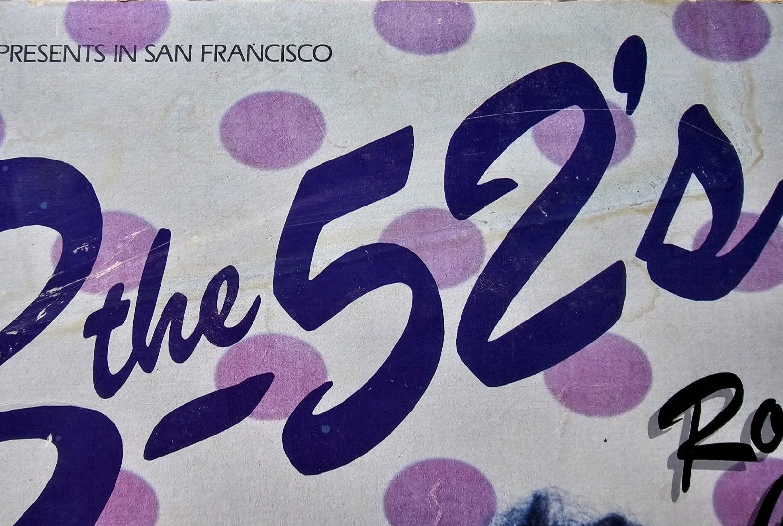 B-52’s Poster Royal Crescent Mob Fillmore SF 1989 Barbie Ken B52s B52’s B GRAHAM