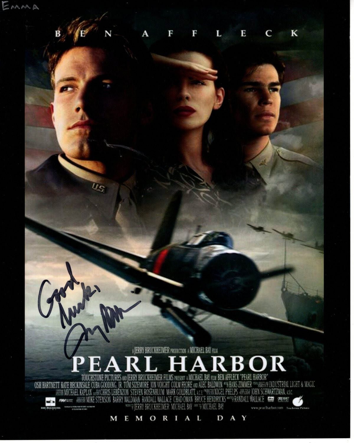 JERRY BRUCKHEIMER signed autographed 8×10 PEARL HARBOR photo