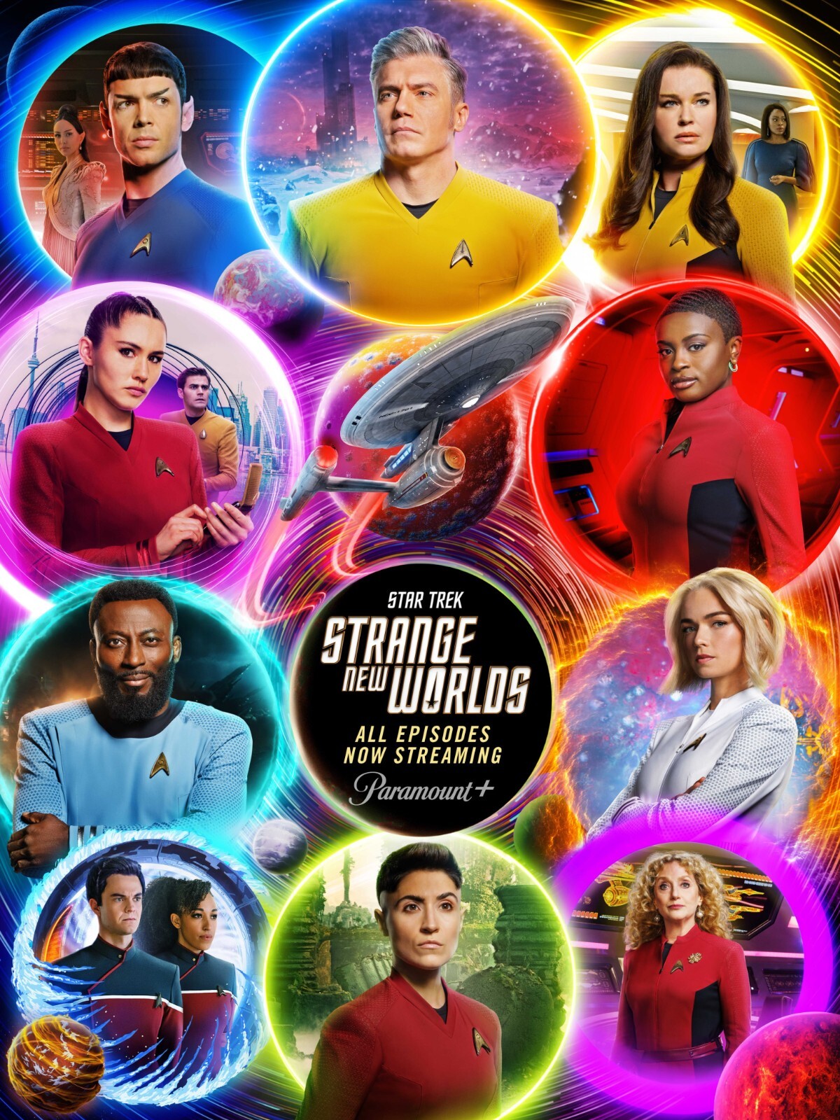 Star Trek Strange New Worlds poster – 12 x 16 inches – Star Trek poster
