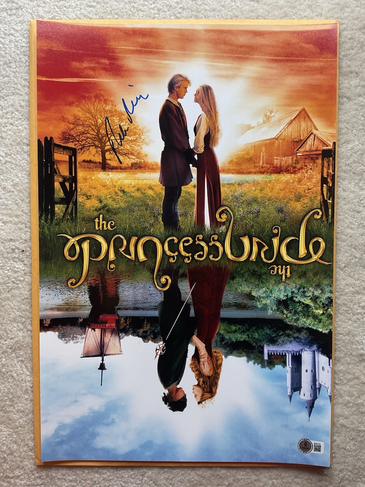 Princess Bride signed 12×18 BAS Rob Reiner signed 12×18 Princess Bride photo RIP