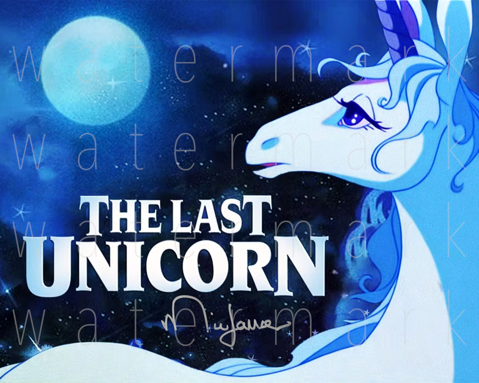 Mia Farrow The Last Unicorn signed 8X10 print photo picture poster autograph RP