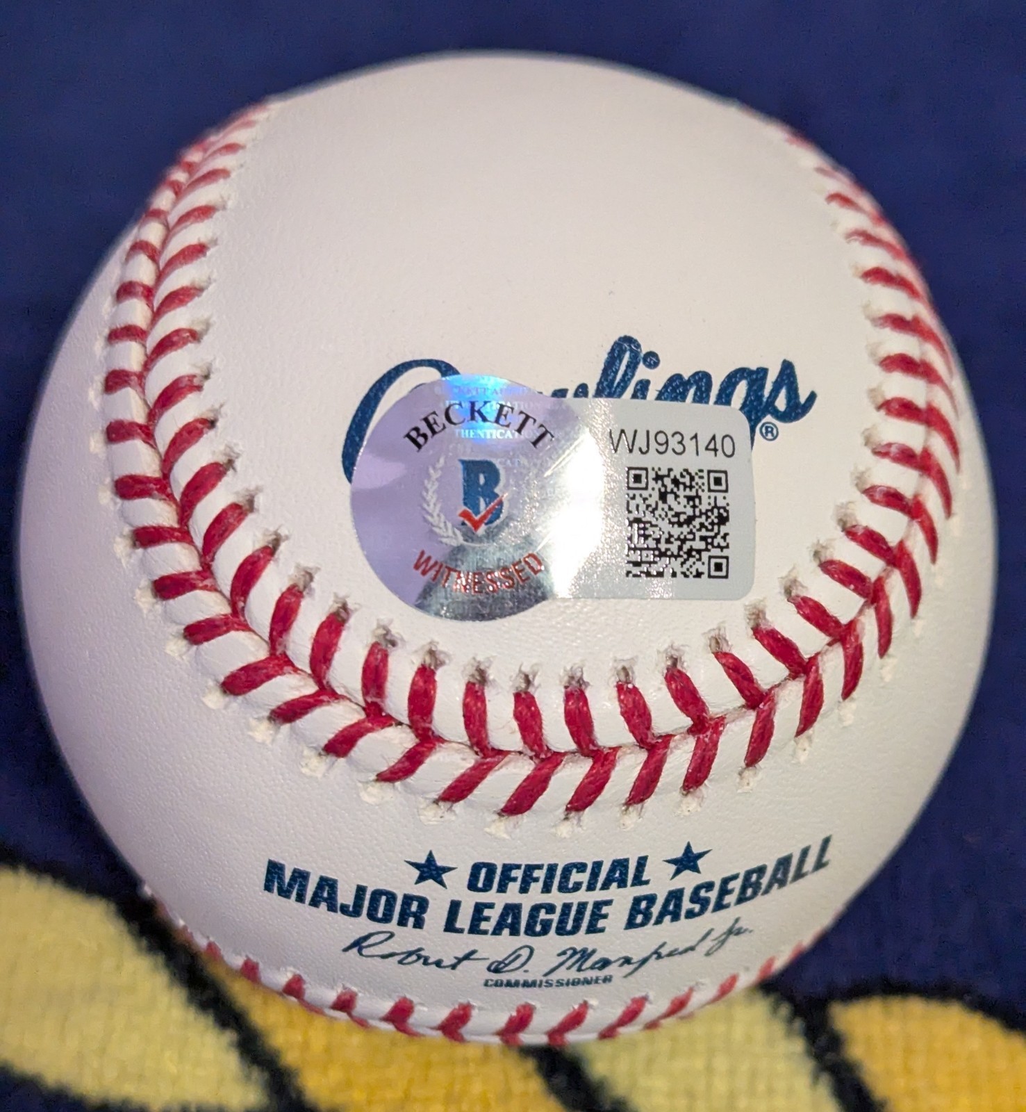 Ozzy Osborne Autograph Signed MLB Baseball! Beckett Witnessed!