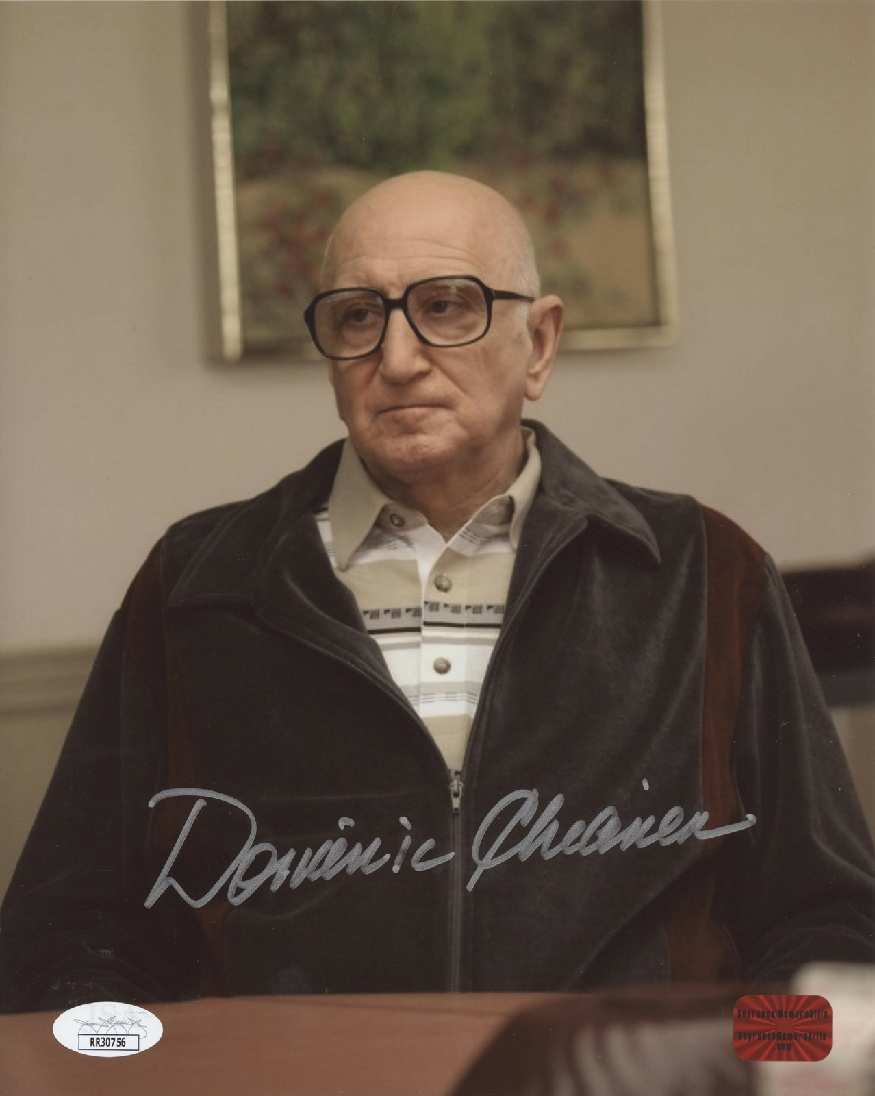 Dominic Chianese The Sopranos signed 8×10 Uncle Junior