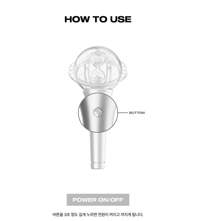 ATEEZ Official Light Stick Ver.3 + Photocard Set + ATEEZ Sticker [2nd Release]