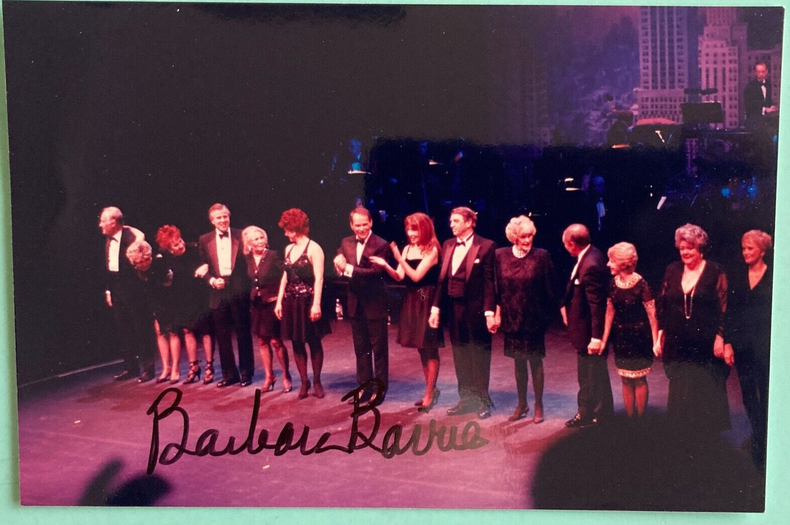 Barbara Barrie (Only) Signed 4X6” Creased Photo Company 1993 Reunion Concert NYC