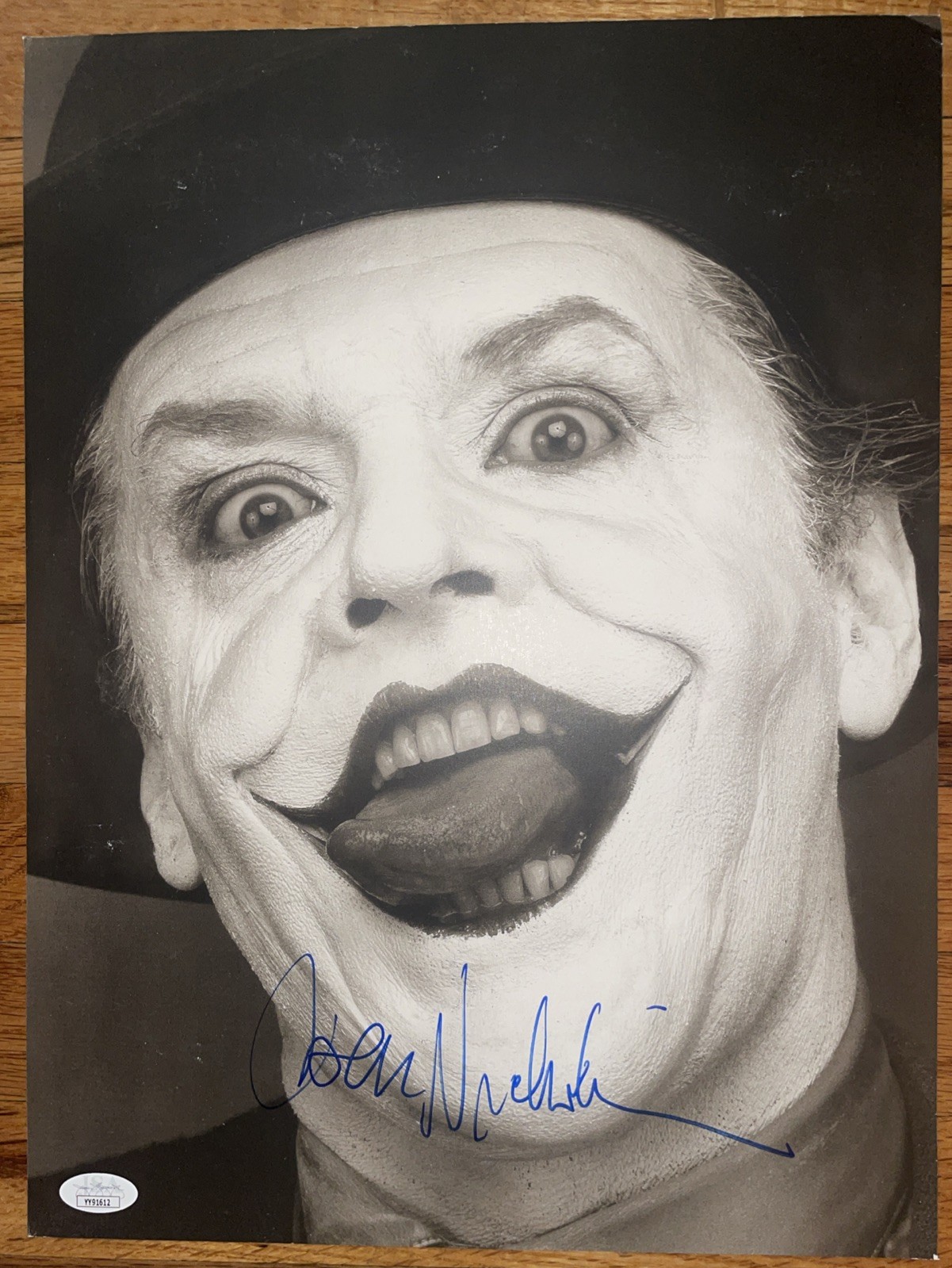 Jack Nicholson Batman The Joker JSA Authenticated Autograph Signed 15×11 Photo