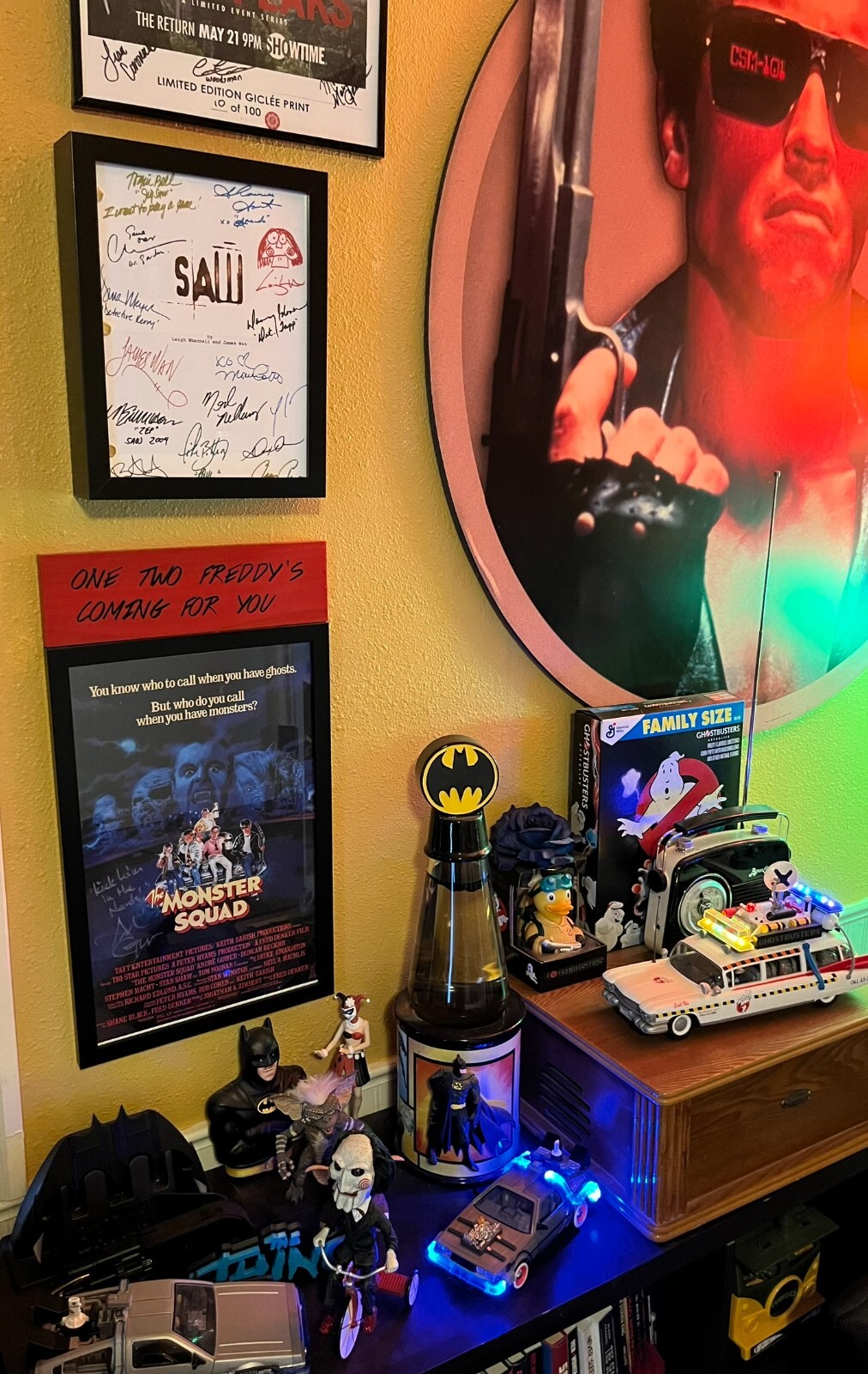 Saw Script Signed- Autograph Reprints- Jigsaw- Saw Movie Script