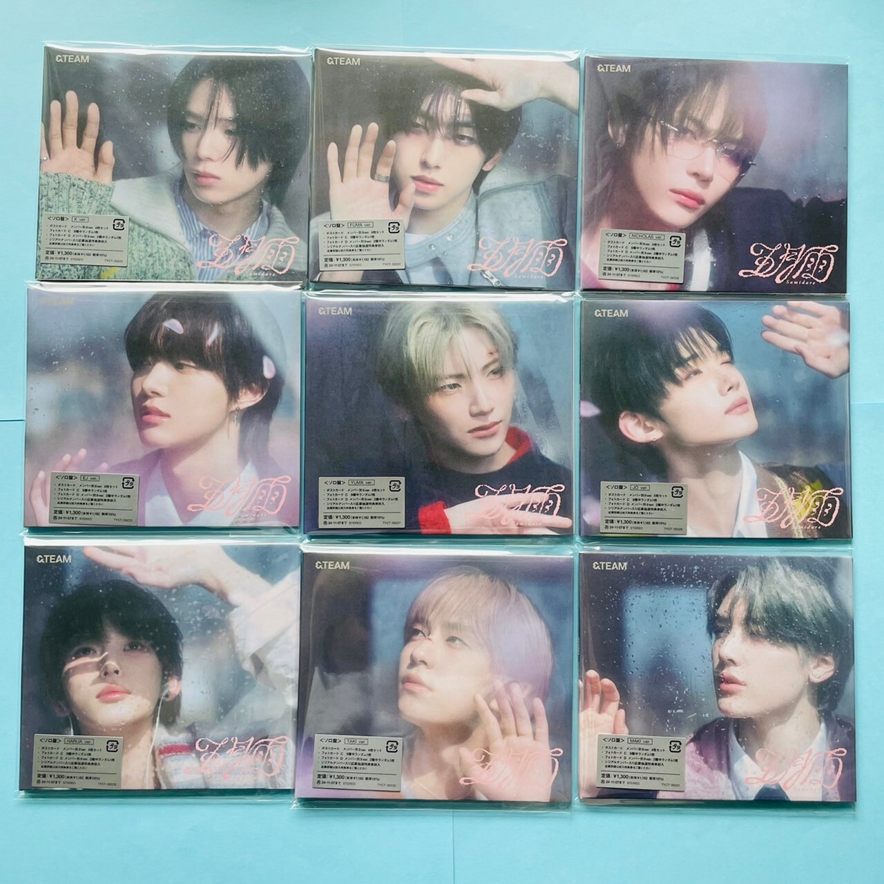 &TEAM 五月雨 Samidare 1st Single CD andteam Solo Jacket Ver. Japan K-POP